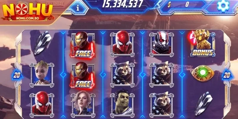 Chia sẻ mẹo chơi nổ hũ Avengers cho những tay chơi mới