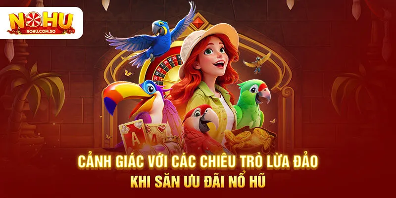 Cảnh giác với các chiêu trò lừa đảo khi săn ưu đãi nổ hũ